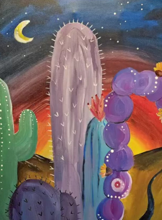 Desert Cacti - Fri. 13th November 7-9PM