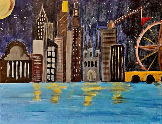 Melbourne Skyline - Fri. 13th November 7-9PM
