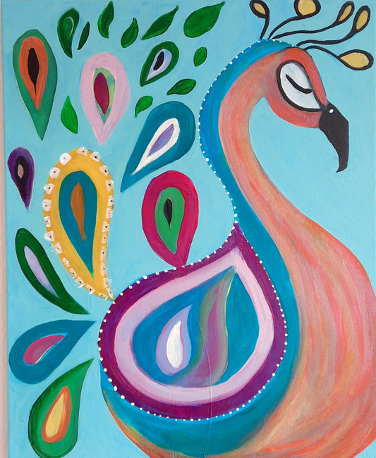 Playful Peacocks - Sat. 9th May 6-8PM