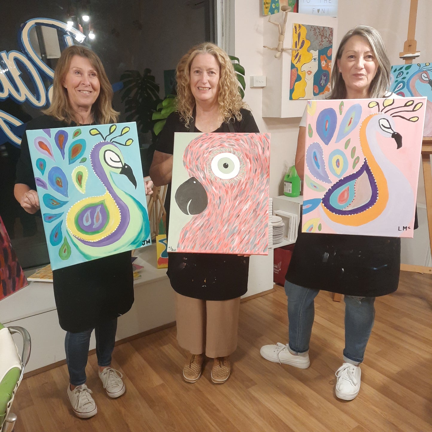 Playful Peacocks - Sat. 9th May 6-8PM