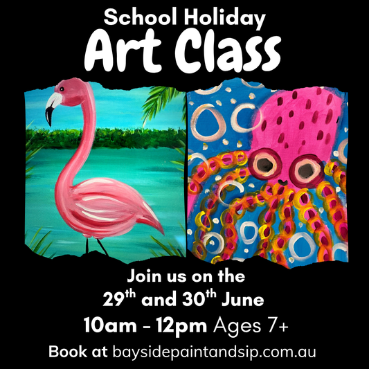 SCHOOL HOLIDAY Program - 29th and 30th JUNE 10am -12pm Flossy Flamingos & Ollie Octopus