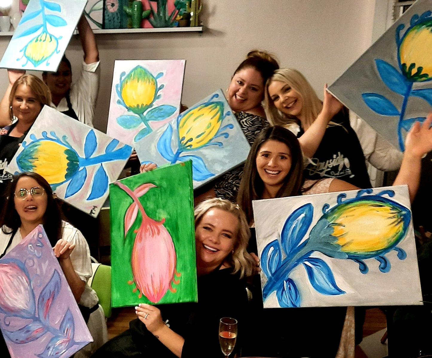 PRIVATE BOOKING - Alison's Party Tues. 9th JUNE 6:30PM-8:30PM Protea