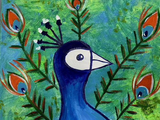 Posing Peacocks - Sat. 14th November 6-8PM