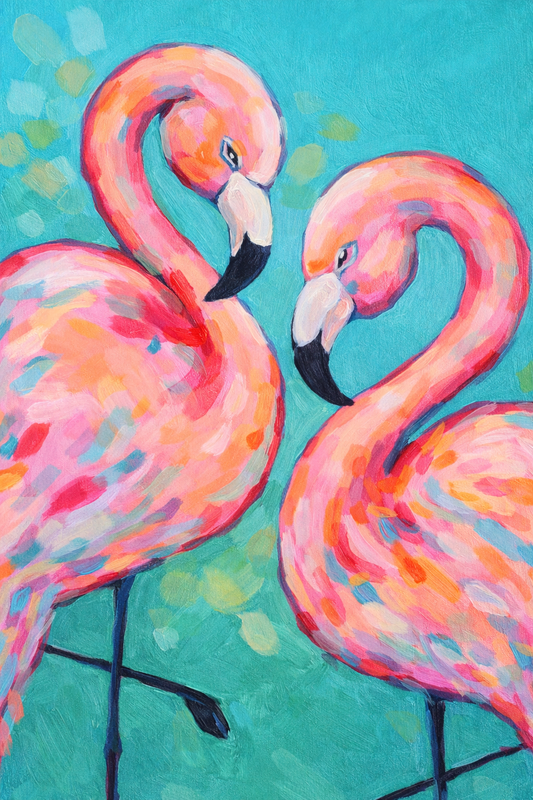 Fancy Flamingos - Fri. 10th July 7-9PM
